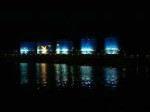 漁人碼頭彩繪油桶（夜景）